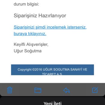 Uğur Soğutma Yetkili Servis Siparişi Getirmiyor Keyfi Şekilde