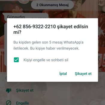 Received Unsolicited WhatsApp Message from a Foreign Number