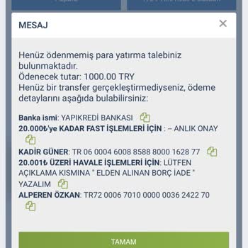1xBet Para Yatırma Da Sıkıntı