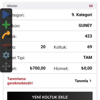 Passolig Bilet Alırken Sepete Ürününüzde Değişiklik Yapılmıştır Hatası