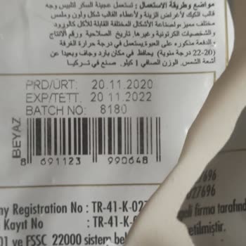 Fo Boya Şeker Hamurunda Yaşadığım Sıkıntı İçin Dönüş Yapan Olmadı