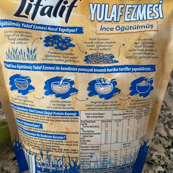 Eti Gıda Eti Yulaf Ezmesinde Kabuk Gibi Siyah Şeyler