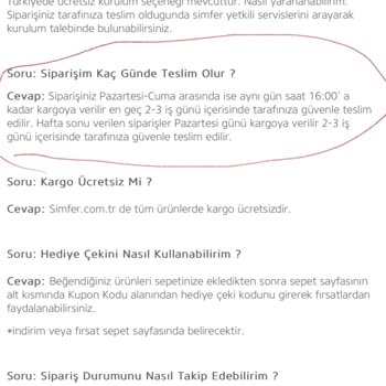 Simfer Alışveriş Sonrası Mağduriyet