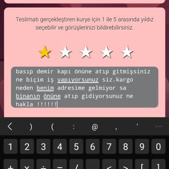 Kargoist Başkasının Kapısı Önüne Atılan Kargom! Altını Çiziyorum Atılan