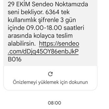 Trendyol Sendeo Kargonun Adrese Teslim Sıkıntı