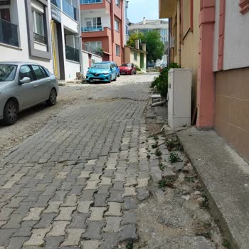 Edirne Belediyesi Bozuk Ve Yapılmayan Yol