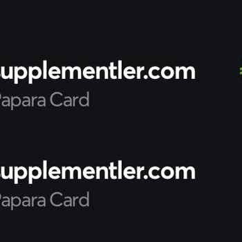 Supplementler Benim Kargomu Başkasına Satmışlar