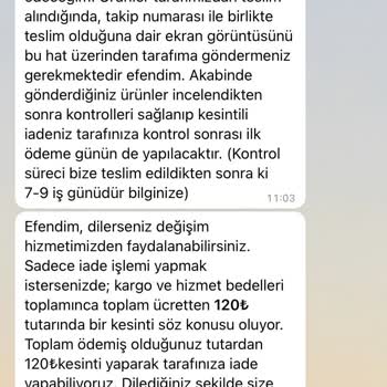 Papuc Konağı İade İçin 120 TL Kestiler