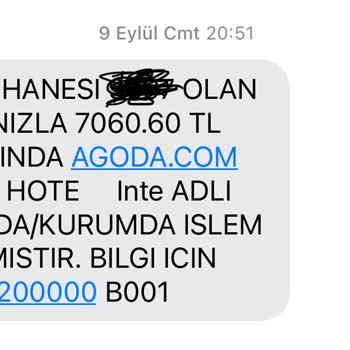 Agoda.com Sitede Ödediğimden Daha Fazla Ücret Yansıttı.