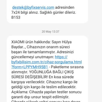 ByFix Servis Faturamızı Hiçbir Şekilde Göndermiyorlar. Yasalara Uymuyorlar.