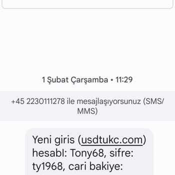 Usdtuck.com Adıma Hesap Açmış Bilgim Dışında