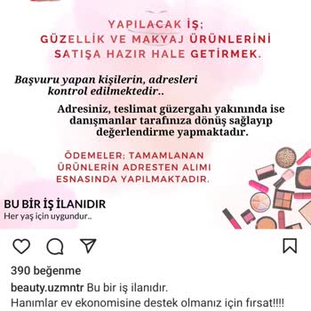 Evde Paketleme Türkiye Serpil K**** Evde İs İmkanı
