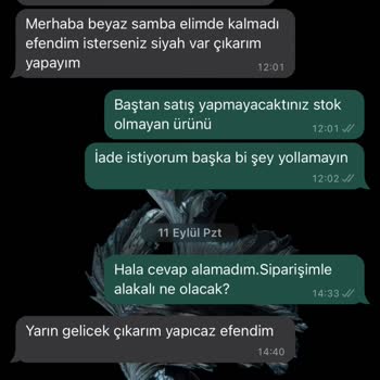 Modasportive Sayfası Ürün Yollamıyor