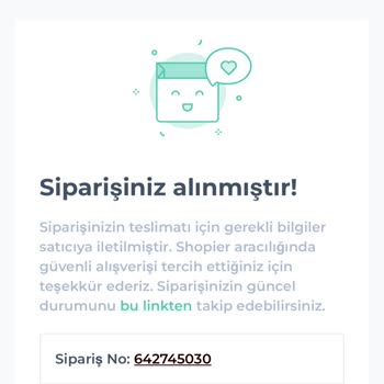 Shopier'den Alınan Ürüne İade İsteği
