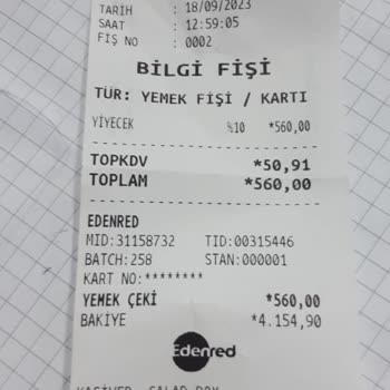Pelican Mall Alışveriş ve Yaşam Merkezi Kumpirci' Den Alınan Pişmeyen Patates