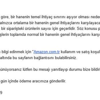 Amazon, Kampanyalı Almış Olduğum Ürünlerin Siparişlerini İptal Etti!