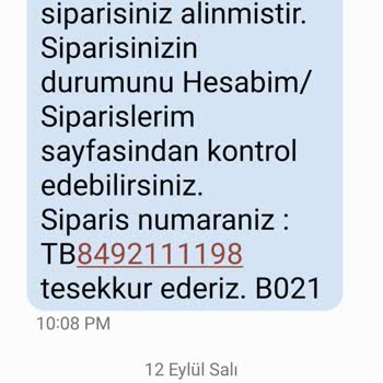 Tonny Black Siparişimi Göndermiyor Telefonları Bozuk WhatsApp'tan Ki
