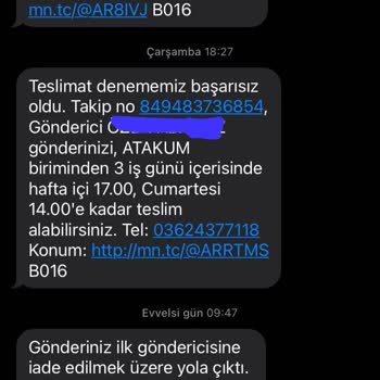 MNG Kargo Kargomu 3 İş Gününden Kısa Sürede Göndericiye İade Etti