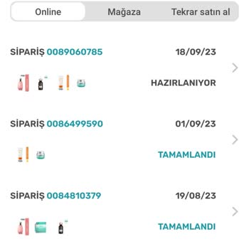 Watsons Sipariş İptali Yapmama İzin Vermiyor