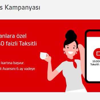 Akbank %0 Faizli Taksitli Avans Kampanyası