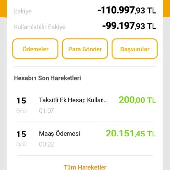 VakıfBank Ek Hesap Sorunu