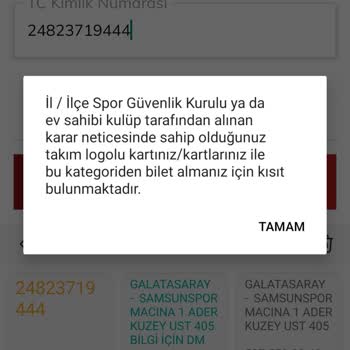 Passolig Galatasaray Kombinemi Transfer Edemiyorum
