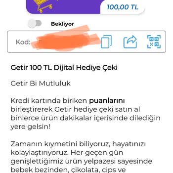 Getir Kod Kullanırken Teknik Bir Hata Oluştu Sorunu