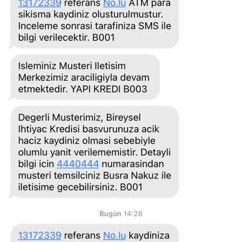 Yapı Kredi ATM'si Para Yatırma Sorunu