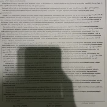 Yataş Enza Dan 1 Ay Önce Verdiğim Sipariş Üretim Aşamasındaymış