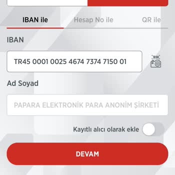 P*****a Burs Eğitim Vakfı'ndan Aldatıcı Para Transferi