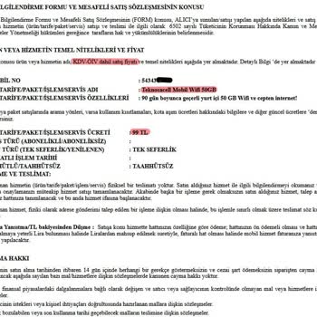 TeknosaCell Sözleşmeye Aykırı Olarak Ücret Kesintisi!