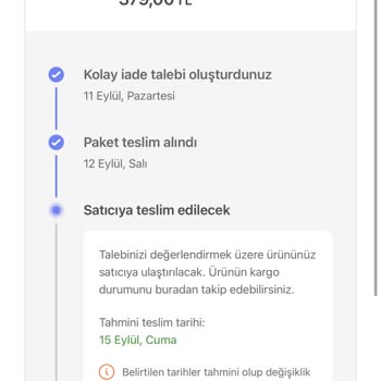Hepsiburada İşlem Süresi Çok Uzun