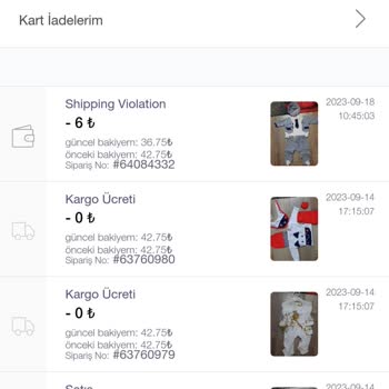 Gardrops Shipping Violation Kesintisi