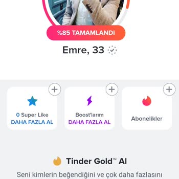 Tinder Abonelik Daha İlk Günden Gözükmüyor