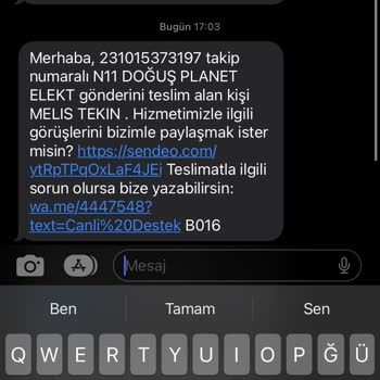 N11 Kargom Teslim Edilmemesine Rağmen Teslim Edildi Gözüküyor!