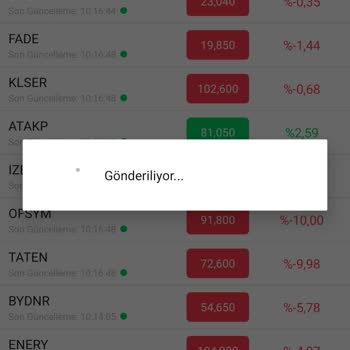Oyak Yatırım Menkul Değerler Uygulaması Sorunu