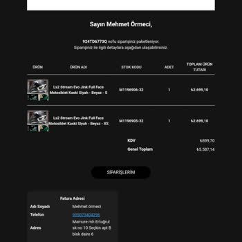 Vipmoto Olmayan Ürünü Sat Sonra İptal Et