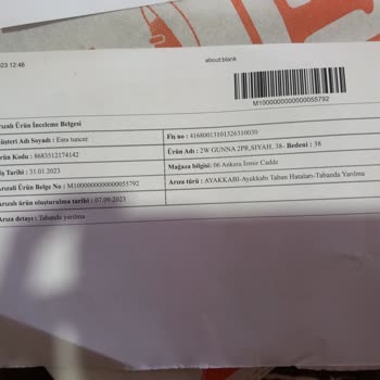 FLO Ayakkabı Botumun Tabanı Yarıldı