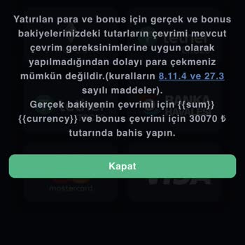 7Slots Para Çekemiyorum Hk.