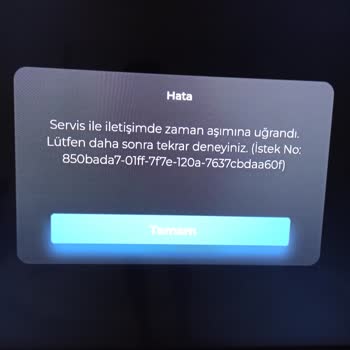 Tod TV Uygulaması Arızalı Yüklenmiyor.