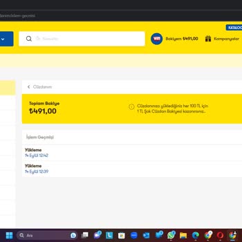 Şok Marketler Win Cüzdan Bakiyesi İade Sorunu