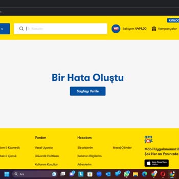 Şok Marketler Win Cüzdan Bakiyesi İade Sorunu