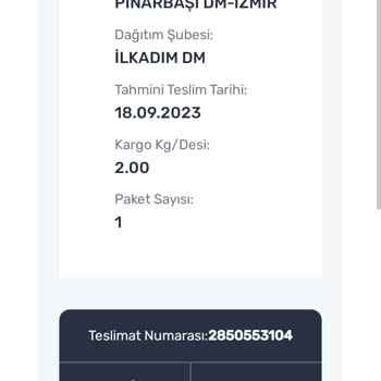 Sendeo Kargo Firması Kargomu Teslim Etmiyor