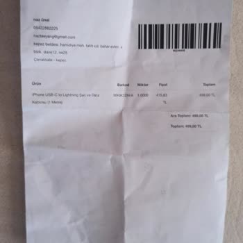 Apple Türkiye Store Sahte Ürün Gönderdiler