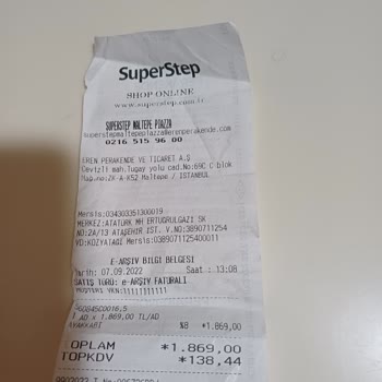 SuperStep Ürün İnceleme Sonuç