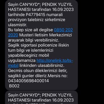 Türkiye Sigorta Serum Ve Tahliller İçin Bekleme Süresi