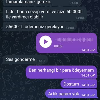 Görev Yap Para Kazan 92200 TL İade Edilmesi