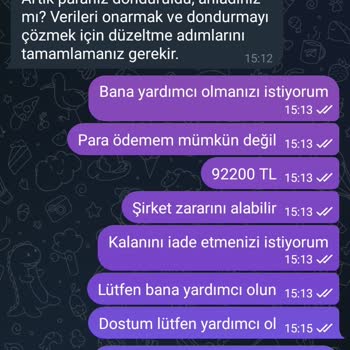 Görev Yap Para Kazan 92200 TL İade Edilmesi