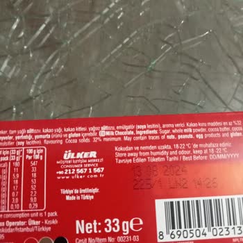 Ülker Renk Tat Bozuk