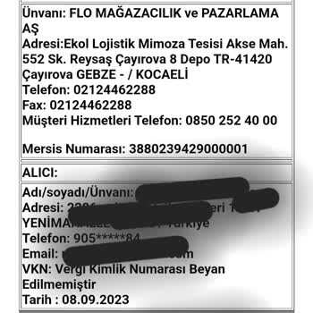 FLO Ayakkabı İnternetten Alınan Ürünün İptali